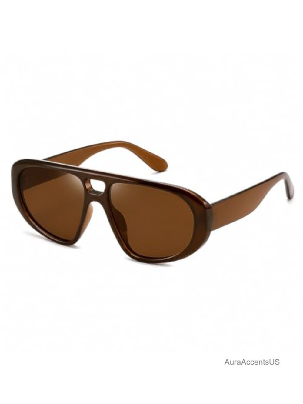 Aviator Sunglasses UV400 Lightweight Square Frame Unisex Eyewear